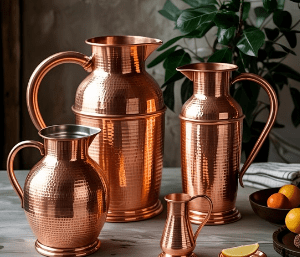 Copper Jugs & Pitchers